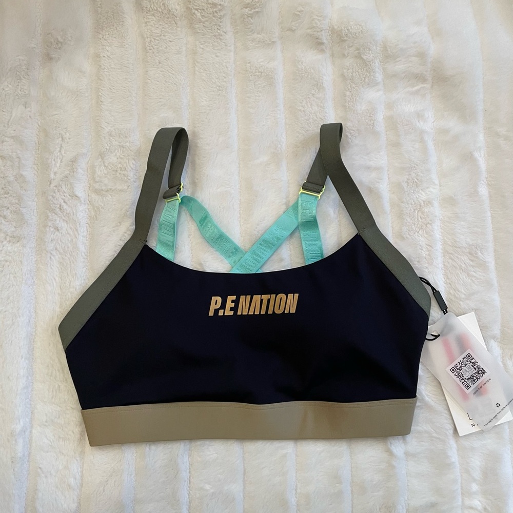NWT P.E Nation sports bra MEDIUM!